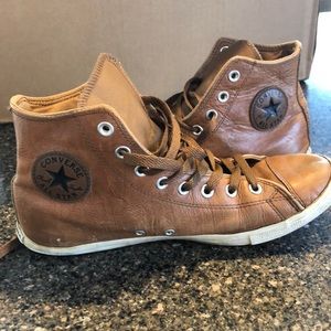 Converse Allstar leather high-tops